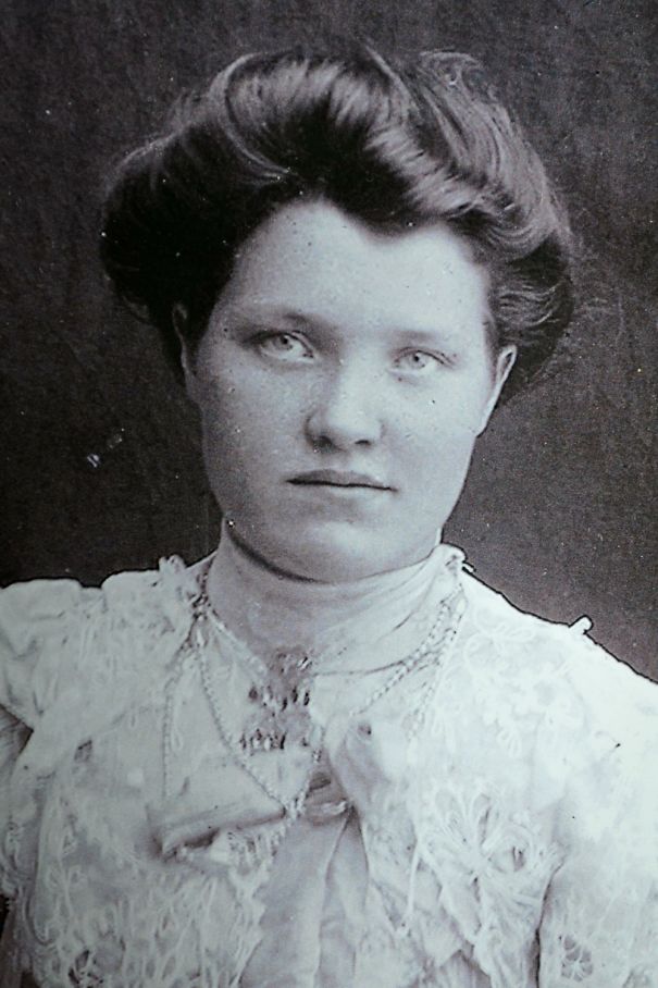 My Great Grandma In Her Confirmation Dress.. I’m Guessing Early 1900s