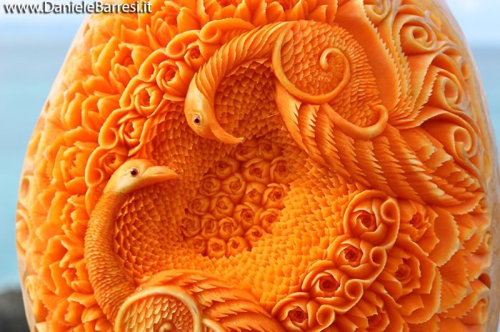 I Have Used Just A Little Knife To Hand Carve This Pumpkin