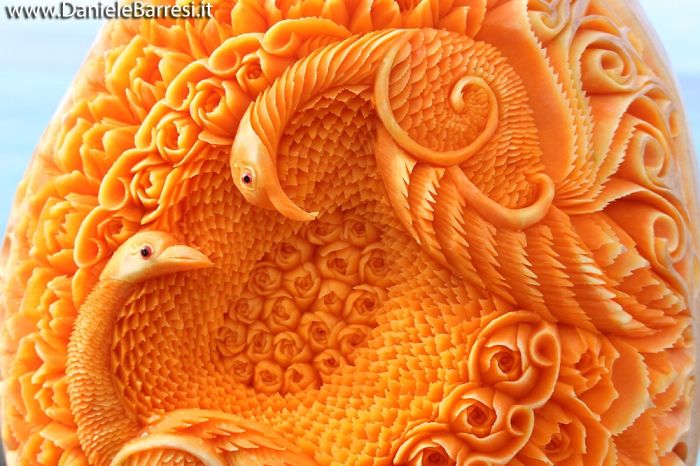 I Have Used Just A Little Knife To Hand Carve This Pumpkin