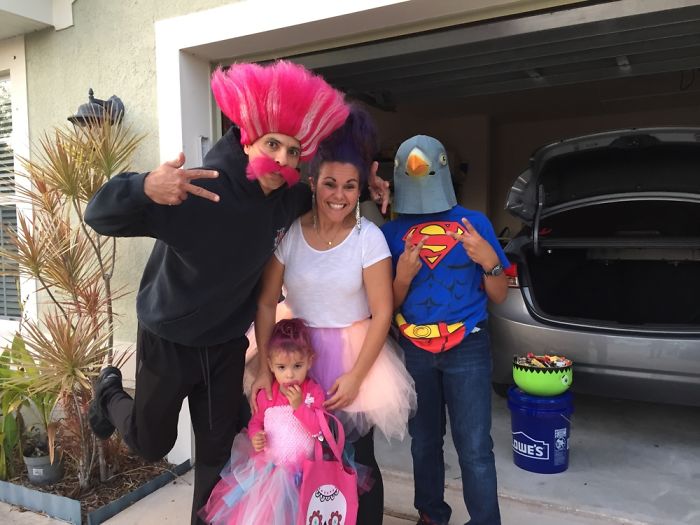 Three Trolls And One Super Pigeon.