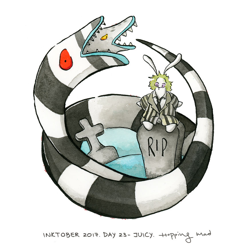 Day 23 - Juicy (Inspired By Beetlejuice)