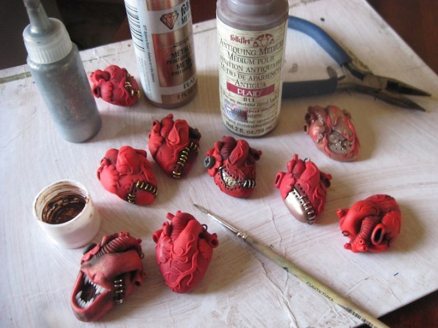 Art Workshop, Where They Create Hearts.