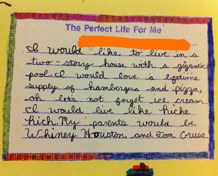 I Had My Priorities Straight As A Kid. Didn't Say I Could Spell, Though