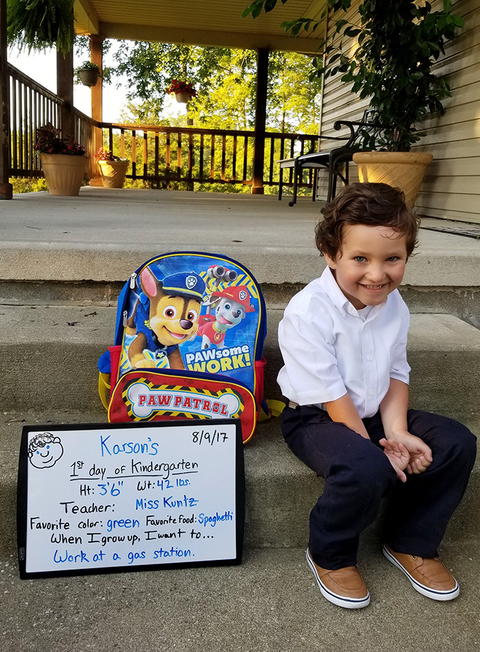 Ambitious And Realistic. This Kid Is Going Places