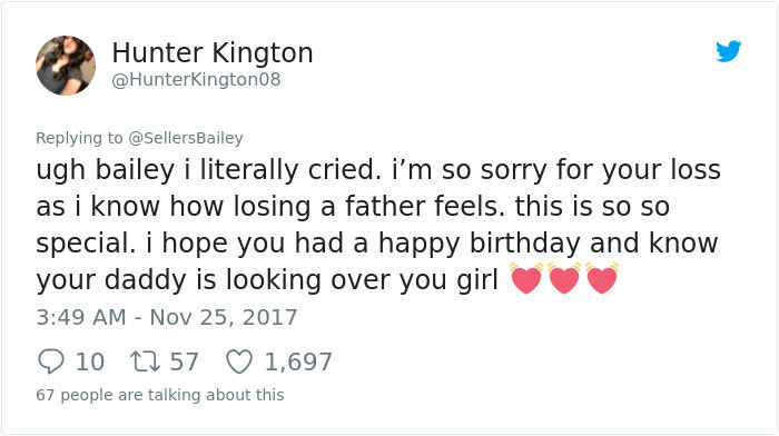 Daughter Gets Final Gift On Her 21st Birthday From Dad Who Died From Cancer 4 Years Ago Daughter Gets Final Gift On Her 21st Birthday From Dad Who Died From Cancer 4 Years Ago
