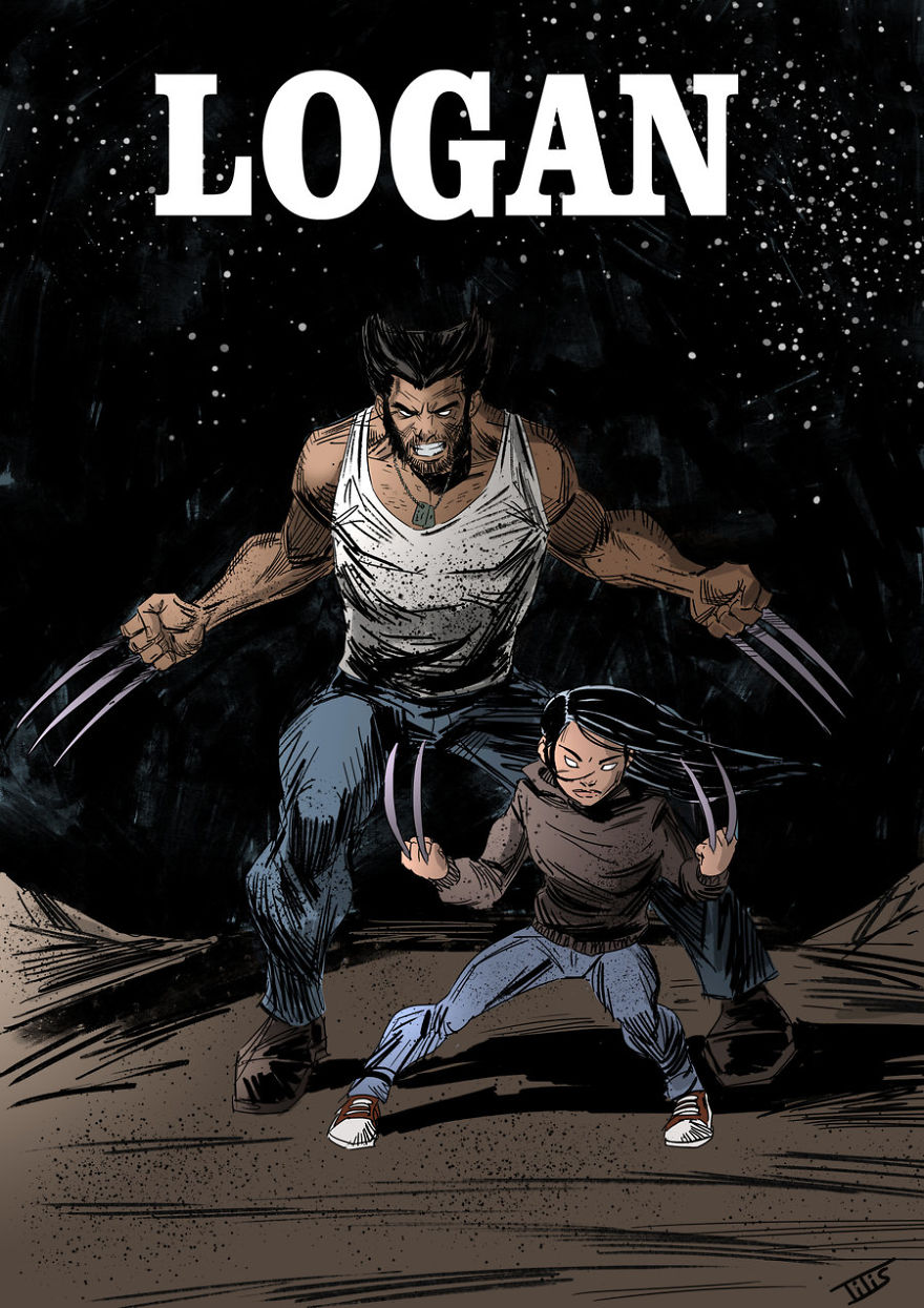 Samurai Uses His Patience Skills To Paint Miniatures And Make Superhero Comics Samurai Uses His Patience Skills To Paint Miniatures And Make Superhero Comics