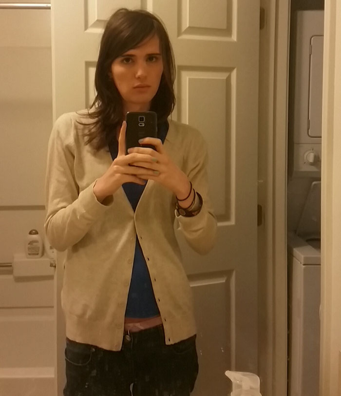 Man Documents Incredible Transformation Into Woman In 17 Months, And Her Facial Expression In Last Pic Says It All Man Documents Incredible Transformation Into Woman In 17 Months, And Her Facial Expression In Last Pic Says It All