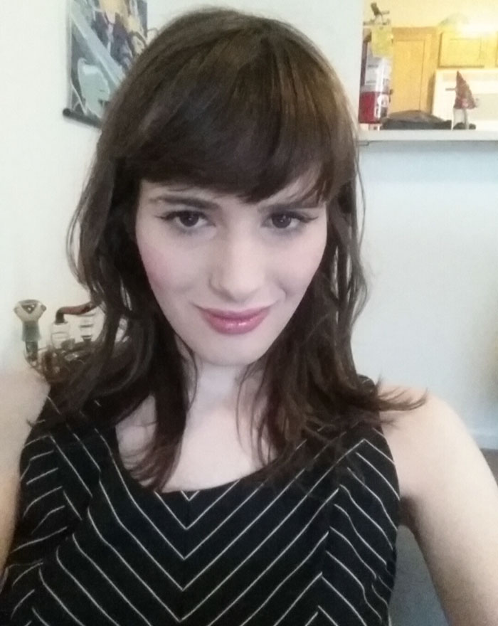 Man Documents Incredible Transformation Into Woman In 17 Months, And Her Facial Expression In Last Pic Says It All Man Documents Incredible Transformation Into Woman In 17 Months, And Her Facial Expression In Last Pic Says It All