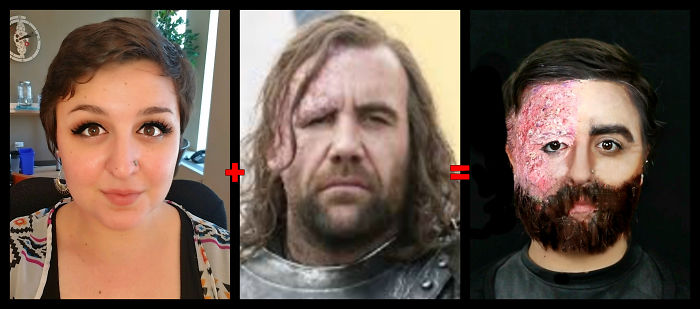 My Brother's Friend Thought I Was A Guy With The Hound's Makeup. Erm...nope.