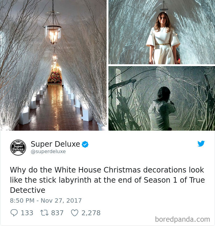 White House Christmas Decorations