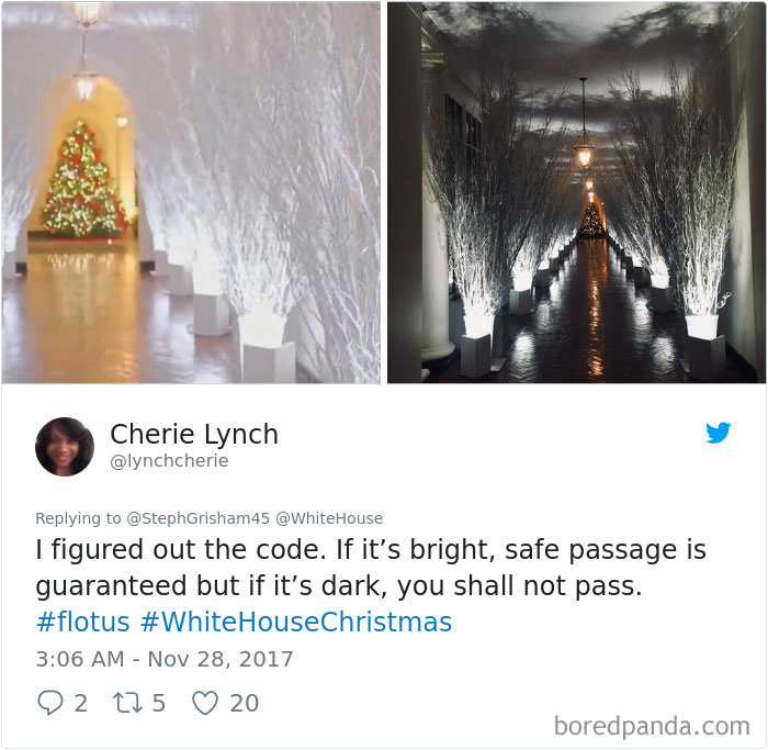 White House Christmas Decorations