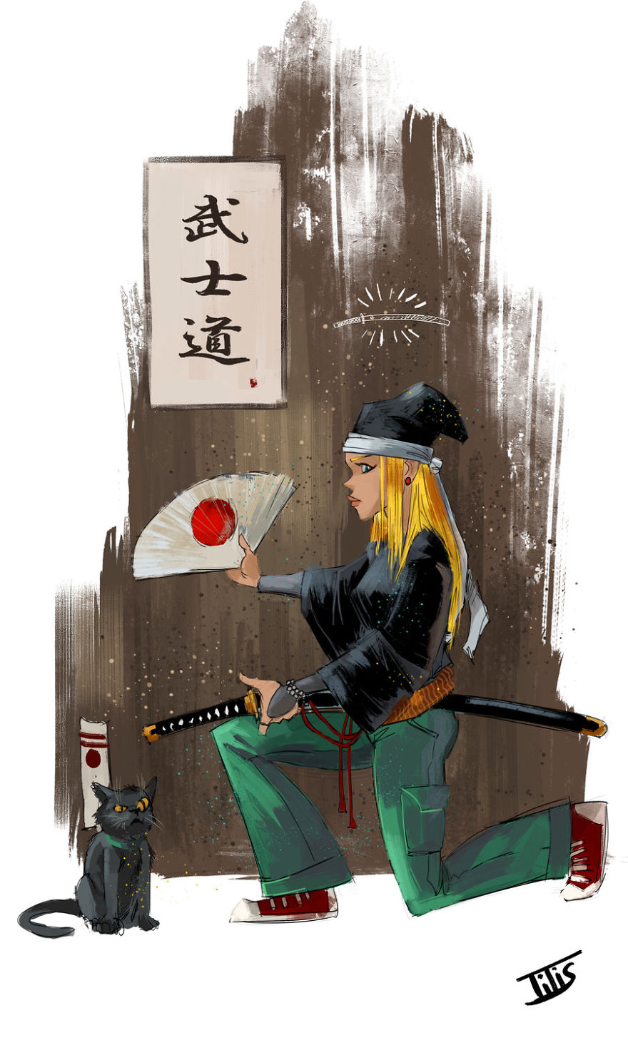 Samurai Uses His Patience Skills To Paint Miniatures And Make Superhero Comics