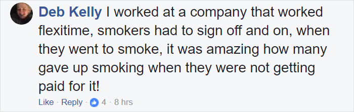 This Company Just Gave Non-Smokers 6 Extra Days Off To Compensate For Cigarette Breaks This Company Just Gave Non-Smokers 6 Extra Days Off To Compensate For Cigarette Breaks