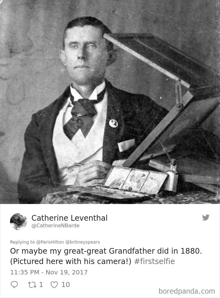 Paris Hilton Just Said She And Britney Invented The Selfie, And Here's 24 Best Reactions From Twitter Paris Hilton Just Said She And Britney Invented The Selfie, And Here's 24 Best Reactions From Twitter