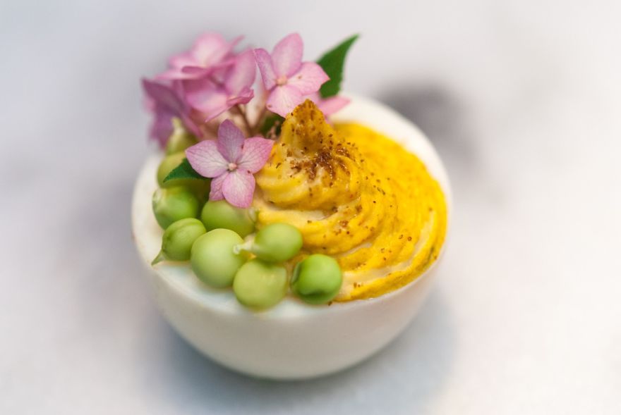 I Make Extra Fancy Deviled Eggs