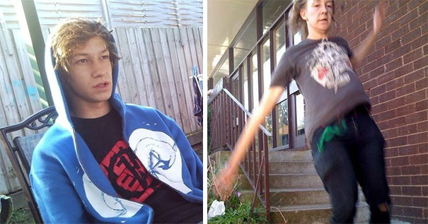 Ever Wanted To Know How You'll Look At 80? Just Take A Perfectly Timed Photo Bailing From A Skateboard And Landing On Your Feet