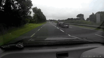 Wheel Waits For The Right Moment To Make A Dash For Freedom