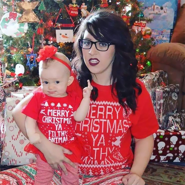 A Picture Of My Wife And Daughter Taken At Precisely The Right Moment