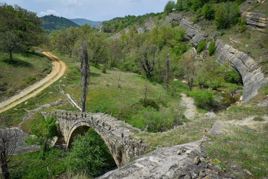 Svoliani Bridge, Kozani. Built 1851