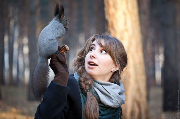 Me Right When An Alien Squirrel Shows Me His Nuts