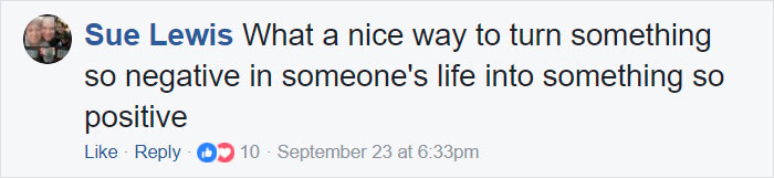 Comment supporting covering self-harm scars with tattoos.