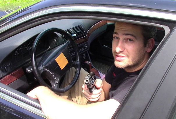 Inform An Officer You Are Carrying A Handgun Like This