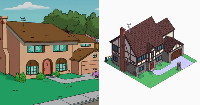 This Is What Would Happen If Homer Simpson Hired Architects To Build His House