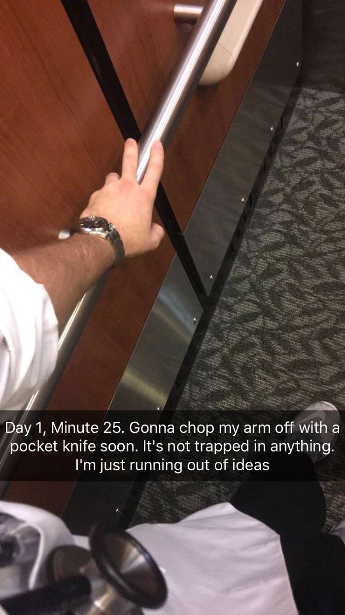 He Got Stuck In Elevator Before His Very First Surgery, And Proved Doctors Have The Best Sense Of Humor