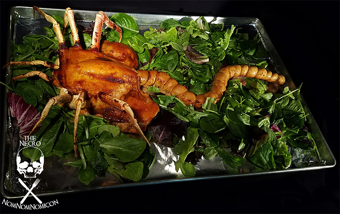 Woman Makes Edible Roasted Alien Facehugger, And Now She's "Not Allowed To Make It For Thanksgiving"