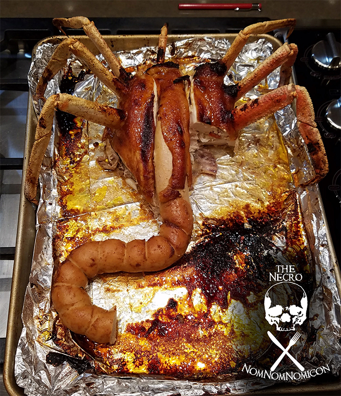 Woman Makes Edible Roasted Alien Facehugger, And Now She's "Not Allowed To Make It For Thanksgiving"