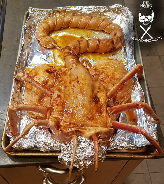 Woman Makes Edible Roasted Alien Facehugger, And Now She's "Not Allowed To Make It For Thanksgiving"