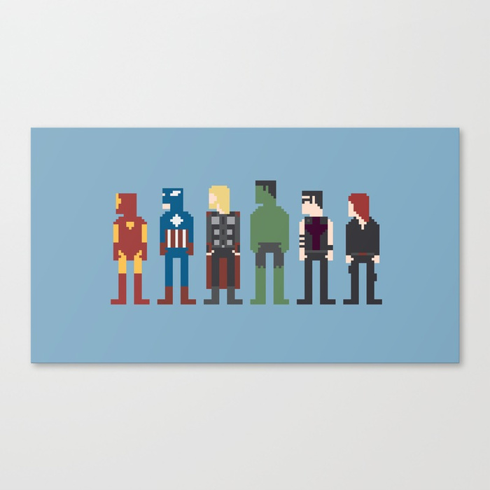 I Recreate Tv & Film Characters In 8bit.