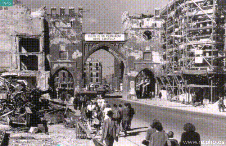 The Karlstor, Munich, Germany, 1946 - 2017