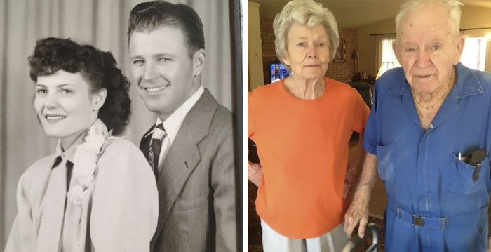 Married 65 Years, Today. They Met And Married Shortly After The End Of Wwii & Are Still Going Strong Into 2013