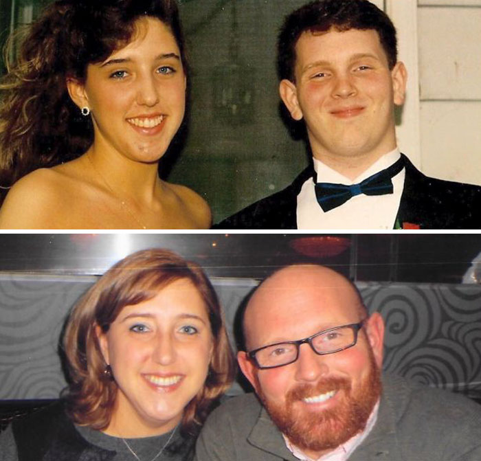 24 Years Have Flown By - Senior Prom 1991 Vs. 20th Anniversary Dinner 2015