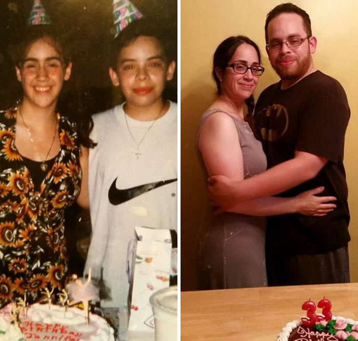 1995 Best Friends, 2015 Best Friends & Married. 20 Birthdays Spent Together