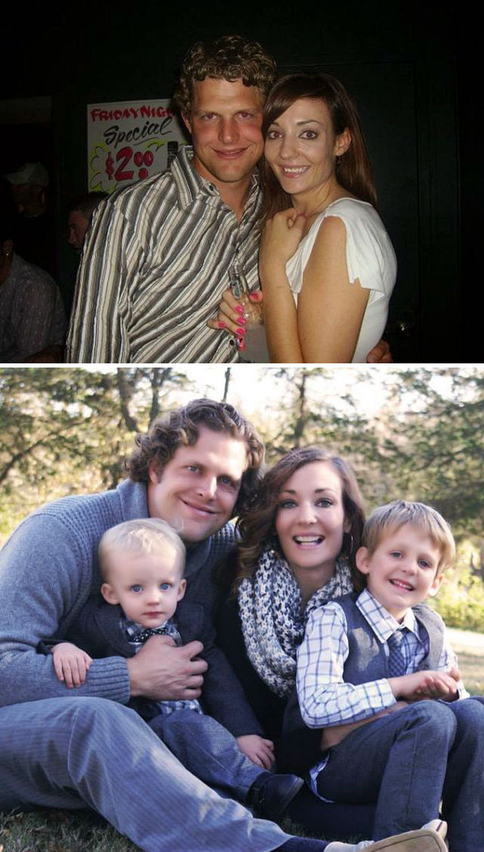 Drunk Me, 10 Years Ago: "It's My Birthday And I Think You're Really Cute So You Have To Take A Picture With Me." Worked Out Well!