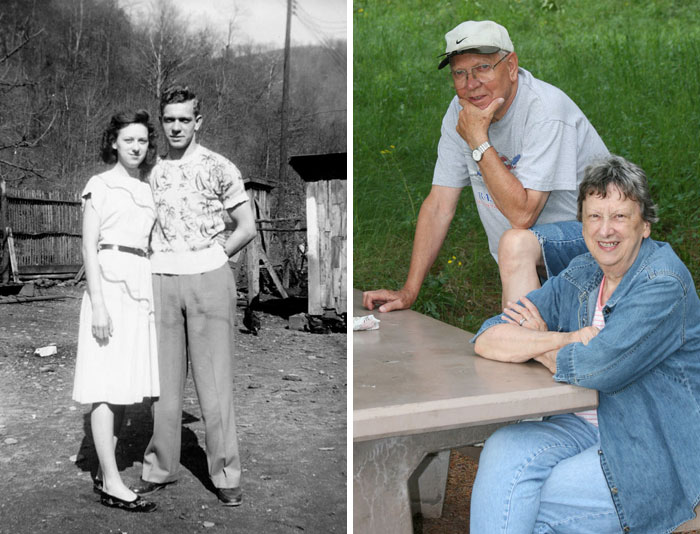 My Parents Celebrate Their 65th Wedding Anniversary! Here Some Pictures Of Them Back Then And Now