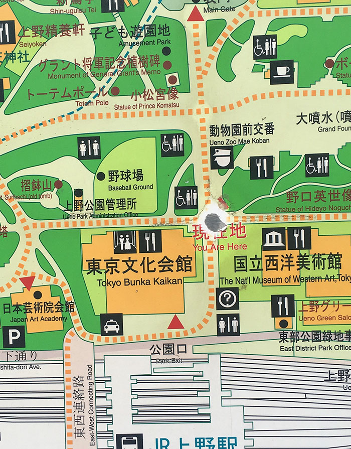 People Physically Touching Their Location On A Map