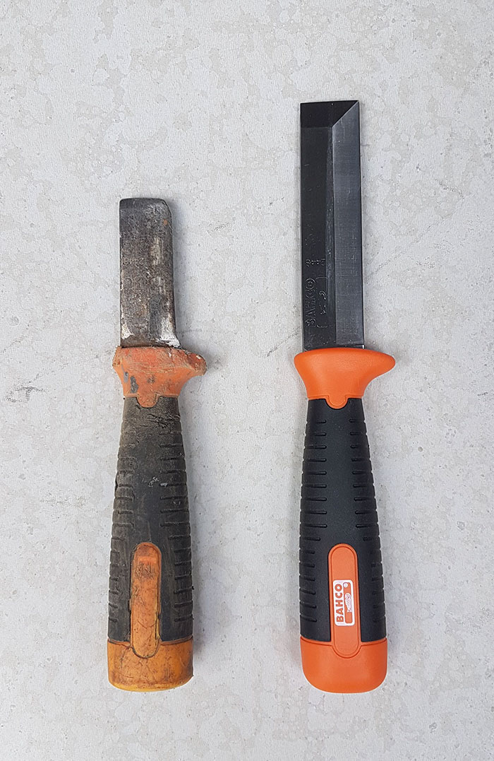 Old Vs New Demo Chisel