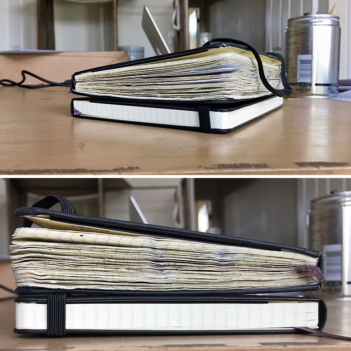 Edc Notebook Of A Year Vs New