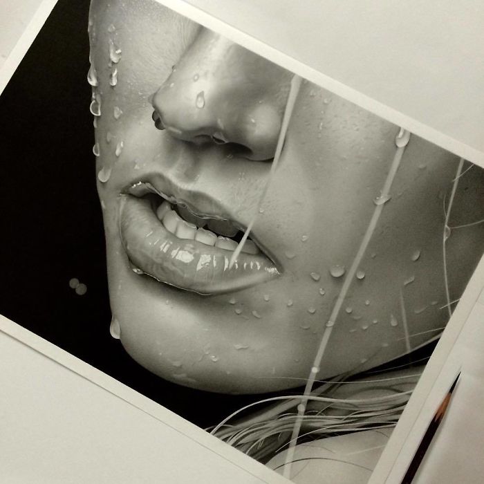 This Japanese Artist's Pencil Drawings Are So Realistic, People Can't Believe They're Not Photographs