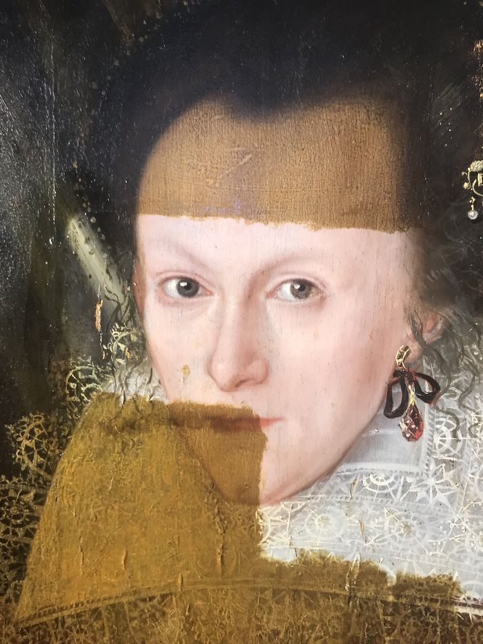 Art Expert Removes 200-Year-Old Yellowing Varnish From A 399-Year-Old Painting, And The Difference Is Unbelievable Art Expert Removes 200-Year-Old Yellowing Varnish From A 399-Year-Old Painting, And The Difference Is Unbelievable