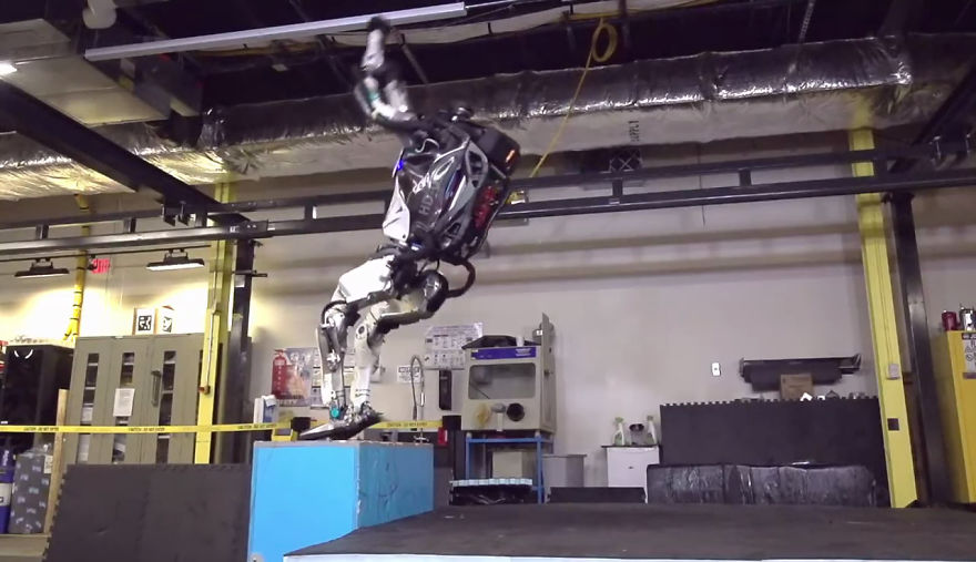 This Robot Pulled Off An Impossible Backflip And The Internet Goes Nuts, Predicting The Rise Of Terminators This Robot Pulled Off An Impossible Backflip And The Internet Goes Nuts, Predicting The Rise Of Terminators