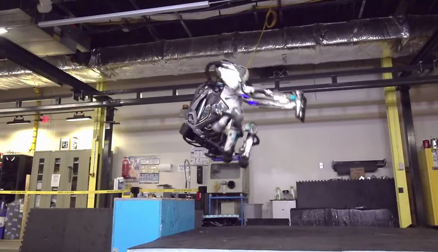 This Robot Pulled Off An Impossible Backflip And The Internet Goes Nuts, Predicting The Rise Of Terminators This Robot Pulled Off An Impossible Backflip And The Internet Goes Nuts, Predicting The Rise Of Terminators