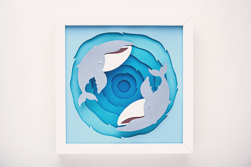 I Made These Papercut Illustrations For My Daughter's Room I Made These Papercut Illustrations For My Daughter's Room