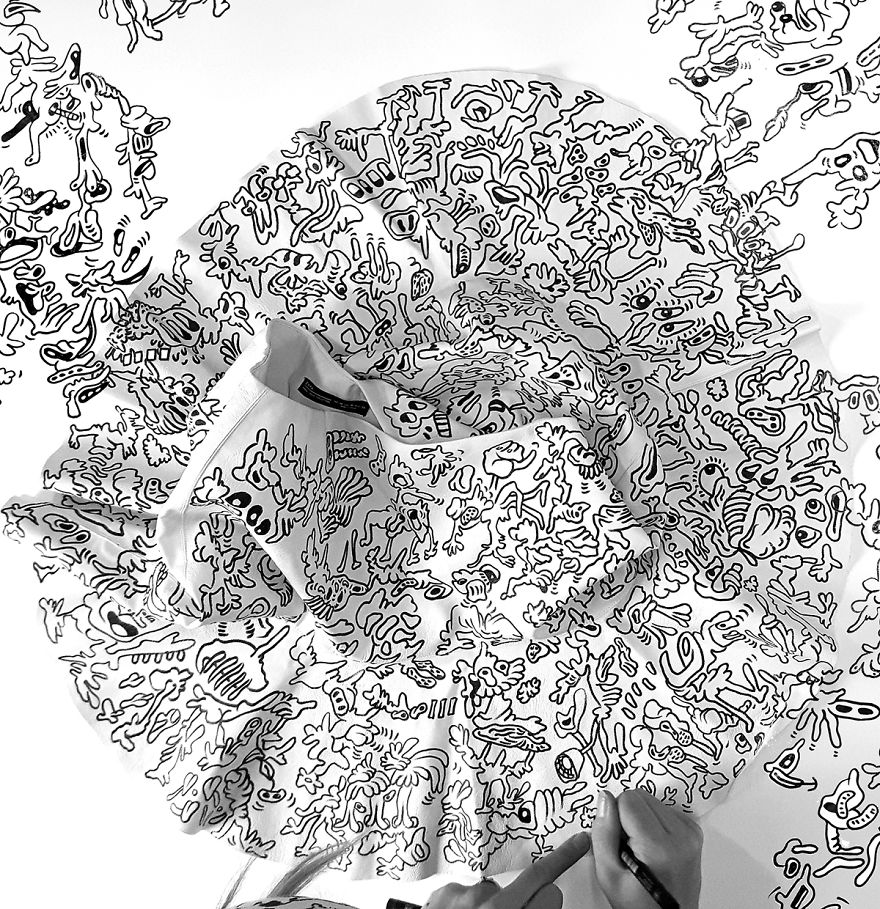 After Drawing On All The Walls Of My House, I Am Now Doodling On All My Clothes And Shoes After Drawing On All The Walls Of My House, I Am Now Doodling On All My Clothes And Shoes