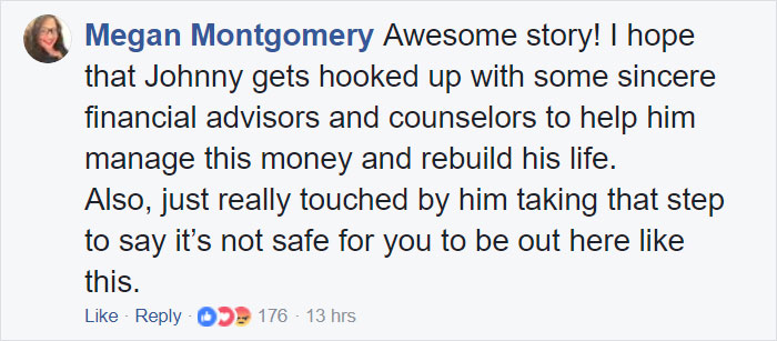 Homeless Veteran Helps Out A Woman By Giving His LAST $20, Does Not Expect It Will Change His Life Forever (UPDATED) Homeless Veteran Helps Out A Woman By Giving His LAST $20, Does Not Expect It Will Change His Life Forever (UPDATED)