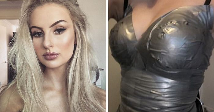 A Real Wonder Woman Spent 50 Hours Making This Costume From A Cheap Yoga Mat And Duct Tape, And The Result Will Amaze You