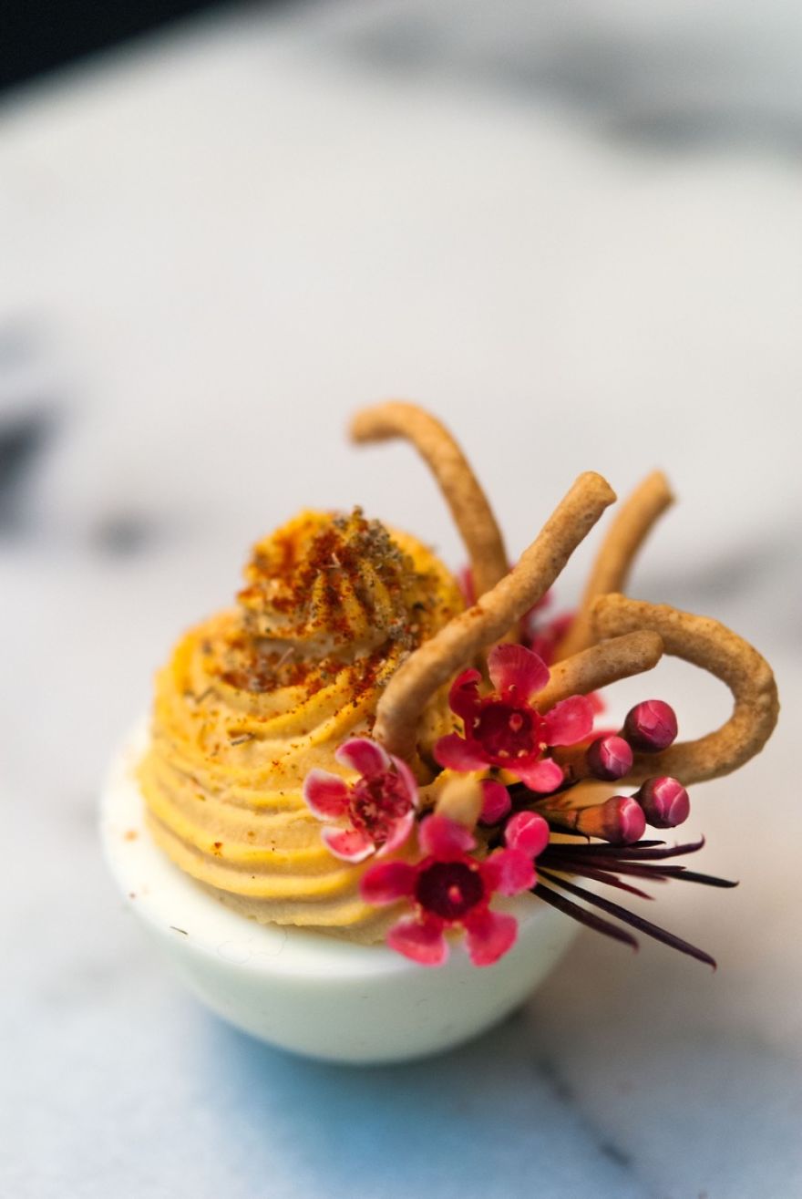 I Make Extra Fancy Deviled Eggs